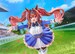 Figura Umamusume: Pretty Derby 1-7 Daiwa Scarlet [Your Scarlet Tailwind] 26 cm